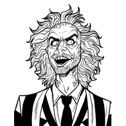 Joli coloriage Beetlejuice (Films et Séries TV) #222035, prêt à imprimer