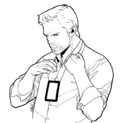 Dessin à colorier: Dexter (Films et Séries TV) #152431 - Coloriages à Imprimer Gratuits