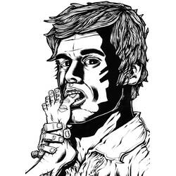 Dessin à colorier: Dexter (Films et Séries TV) #152437 - Coloriages à Imprimer Gratuits