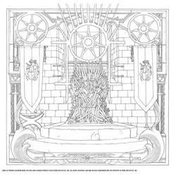 Dessin à colorier: Game of Thrones (Films et Séries TV) #151477 - Coloriages à Imprimer Gratuits