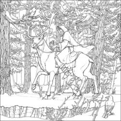 Dessin à colorier: Game of Thrones (Films et Séries TV) #151489 - Coloriages à Imprimer Gratuits