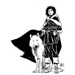 Dessin à colorier: Game of Thrones (Films et Séries TV) #151793 - Coloriages à Imprimer Gratuits