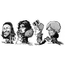 Dessin à colorier: Game of Thrones (Films et Séries TV) #151845 - Coloriages à Imprimer Gratuits