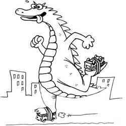 Dessins à colorier: Godzilla - Coloriages à Imprimer Gratuits