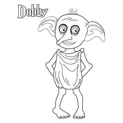 Coloriage Harry Potter (Films et Séries TV) #173742 à imprimer et colorier