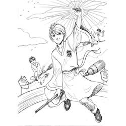 Coloriage Harry Potter (Films et Séries TV) #173747 à imprimer et colorier