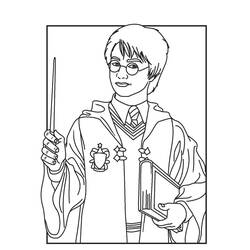Coloriage Harry Potter (Films et Séries TV) #173750 à imprimer et colorier