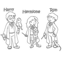 Coloriage Harry Potter (Films et Séries TV) #173763 à imprimer et colorier