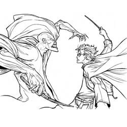 Coloriage Harry Potter (Films et Séries TV) #215295 à imprimer et colorier