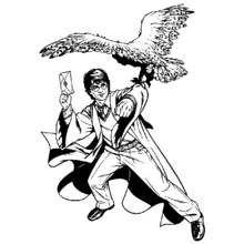 Dessin à colorier: Harry Potter (Films et Séries TV) #69503 - Coloriages à Imprimer Gratuits