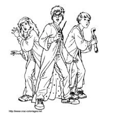 Dessin à colorier: Harry Potter (Films et Séries TV) #69511 - Coloriages à Imprimer Gratuits