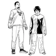 Dessin à colorier: Harry Potter (Films et Séries TV) #69542 - Coloriages à Imprimer Gratuits