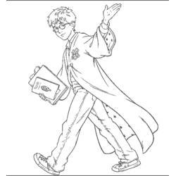 Dessin à colorier: Harry Potter (Films et Séries TV) #69566 - Coloriages à Imprimer Gratuits