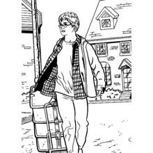 Coloriage Harry Potter (Films et Séries TV) #69607 à imprimer et colorier