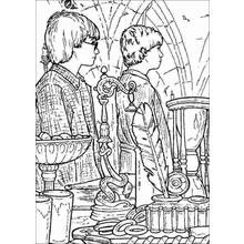 Dessin à colorier: Harry Potter (Films et Séries TV) #69638 - Coloriages à Imprimer Gratuits