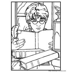 Dessin à colorier: Harry Potter (Films et Séries TV) #69747 - Coloriages à Imprimer Gratuits
