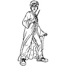 Coloriage Harry Potter (Films et Séries TV) #69794 à imprimer et colorier