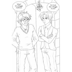 Coloriage Harry Potter (Films et Séries TV) #69867 à imprimer et colorier