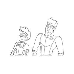 Dessins à colorier: Henry Danger - Coloriages à Imprimer Gratuits
