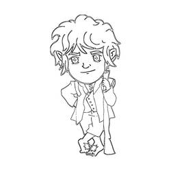 Dessin à colorier: Hobbit (Films et Séries TV) #70937 - Coloriages à Imprimer Gratuits
