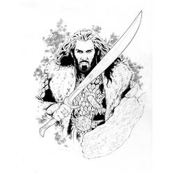 Dessin à colorier: Hobbit (Films et Séries TV) #70942 - Coloriages à Imprimer Gratuits