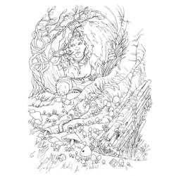 Dessin à colorier: Hobbit (Films et Séries TV) #70951 - Coloriages à Imprimer Gratuits