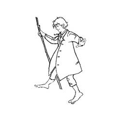 Dessin à colorier: Hobbit (Films et Séries TV) #70957 - Coloriages à Imprimer Gratuits
