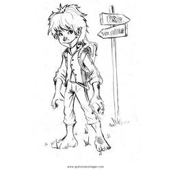 Dessin à colorier: Hobbit (Films et Séries TV) #70989 - Coloriages à Imprimer Gratuits