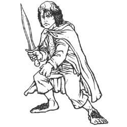 Dessin à colorier: Hobbit (Films et Séries TV) #71021 - Coloriages à Imprimer Gratuits