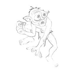 Dessin à colorier: Hobbit (Films et Séries TV) #71027 - Coloriages à Imprimer Gratuits