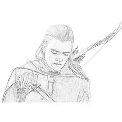 Dessin à colorier: Hobbit (Films et Séries TV) #71121 - Coloriages à Imprimer Gratuits