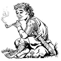 Dessin à colorier: Hobbit (Films et Séries TV) #71124 - Coloriages à Imprimer Gratuits