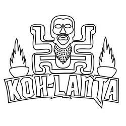 Dessins à colorier: Koh Lanta - Coloriages à Imprimer Gratuits