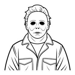 Michael Myers - Coloriages gratuits à imprimer