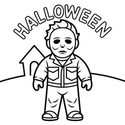 Michael Myers - Coloriages gratuits à imprimer