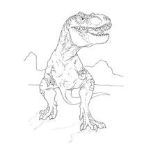 Dessin à colorier: Parc Jurassique (Films et Séries TV) #15884 - Coloriages à Imprimer Gratuits