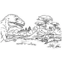 Dessin à colorier: Parc Jurassique (Films et Séries TV) #15940 - Coloriages à Imprimer Gratuits