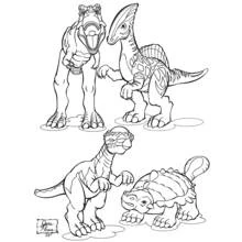 Dessin à colorier: Parc Jurassique (Films et Séries TV) #16057 - Coloriages à Imprimer Gratuits