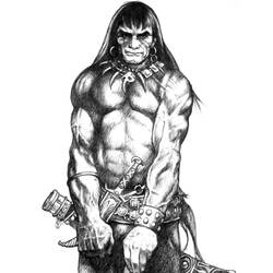 Dessin à colorier: Seigneur des Anneaux (Films et Séries TV) #69991 - Coloriages à Imprimer Gratuits