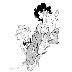 Dessin à colorier: Sherlock (Films et Séries TV) #153466 - Coloriages à Imprimer Gratuits