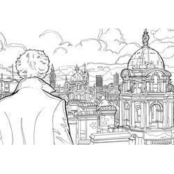 Dessin à colorier: Sherlock (Films et Séries TV) #153547 - Coloriages à Imprimer Gratuits