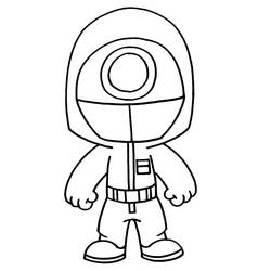 Dessin à colorier: Squid Game (Films et Séries TV) #176274 - Coloriages à Imprimer Gratuits