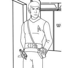 Dessin à colorier: Star Trek (Films et Séries TV) #70160 - Coloriages à Imprimer Gratuits