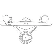 Dessin à colorier: Star Trek (Films et Séries TV) #70162 - Coloriages à Imprimer Gratuits