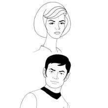 Coloriage Star Trek (Films et Séries TV) #70167 à imprimer et colorier