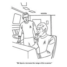 Dessin à colorier: Star Trek (Films et Séries TV) #70174 - Coloriages à Imprimer Gratuits