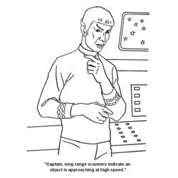 Dessin à colorier: Star Trek (Films et Séries TV) #70218 - Coloriages à Imprimer Gratuits