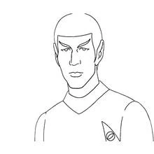 Dessin à colorier: Star Trek (Films et Séries TV) #70223 - Coloriages à Imprimer Gratuits