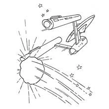 Dessin à colorier: Star Trek (Films et Séries TV) #70288 - Coloriages à Imprimer Gratuits