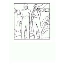 Dessin à colorier: Star Trek (Films et Séries TV) #70406 - Coloriages à Imprimer Gratuits